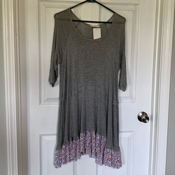 easel Dresses Nwt Easel Floral Hem Mini Dress Poshmark